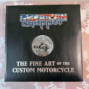 Orange County Choppers American Chopper Book OS Black Good Hardcover Metal Logo